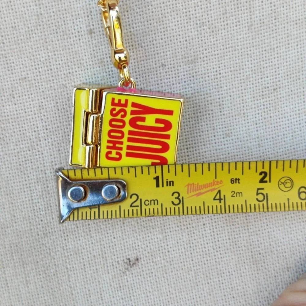 RARE Retired Juicy Couture Crayon box necklace - Picture 4 of 11